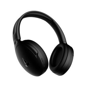 Boat Rockerz 551ANC Bluetooth Hybrid Active Noise Cancellation Over Ear Headphones with Up to 100H Playtime, ASAP Charge, Ambient Sound Mode &Dual EQ Modes, Enx Technology(Stellar Black)