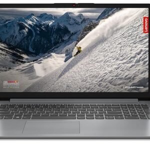 Lenovo IdeaPad 1 Intel Celeron N4500, 8GB RAM, 512GB SSD, HD 15.6"(39.6cm), Windows 11, Grey, 1.55Kg, 82LX00F7IN, 3 Month Game Pass Laptop