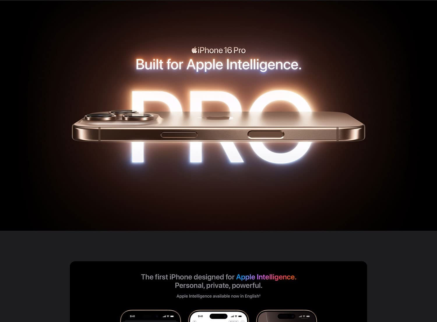 "Apple iPhone Pro model in silver color with triple camera and edge-to-edge display"